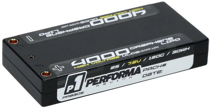 Immagine prodotto Performa Racing Graphene HV Lipo Shorty 4000 ULCG 7.6V 120C (7.60 V, 4000 mAh)