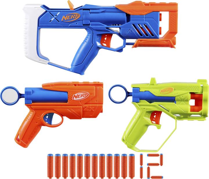 Hasbro NERF N-Series Triple Action Pack