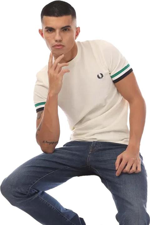 Immagine prodotto Fred Perry Maglietta Acceso Bordata Uomo (XS)