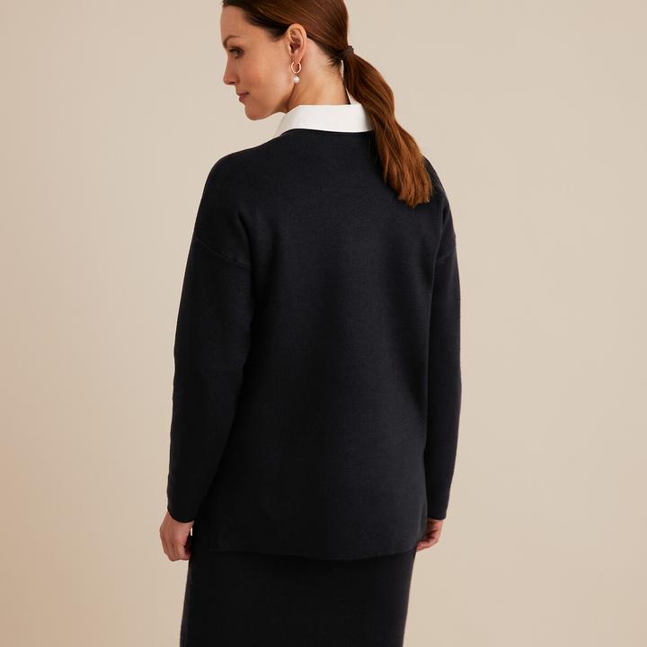 Actual product image Anne Weyburn Milanese knit jumper (34)