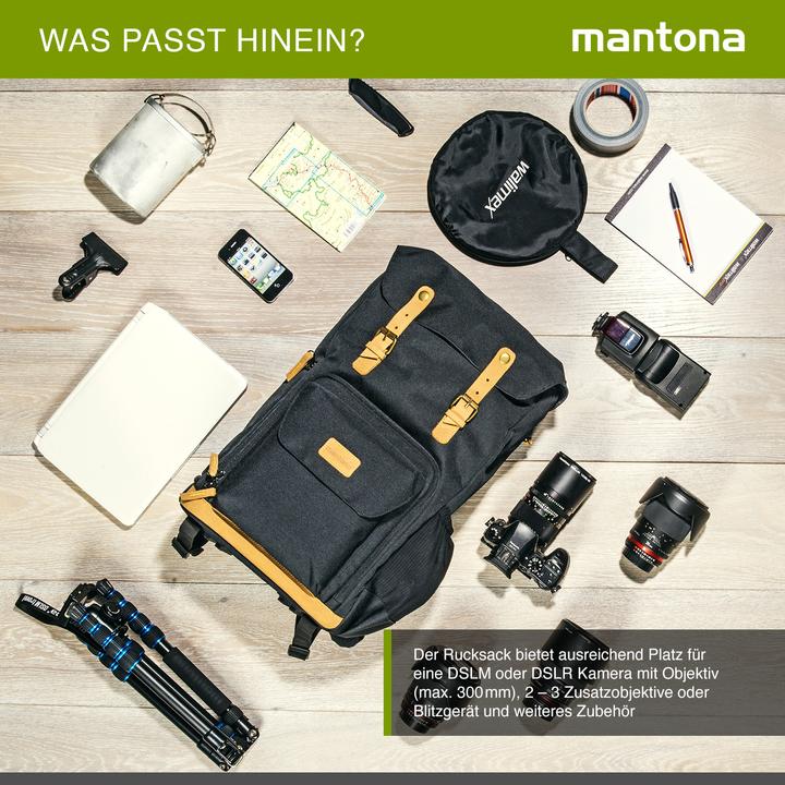 Productafbeelding mantona Luis (Foto rugzak, 19 l)