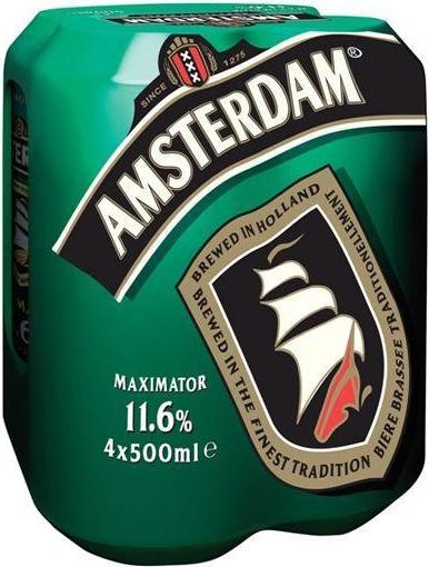 Actual product image Dutch Export Breweries AMSTERDAM Maximator box (24 x 50 cl)