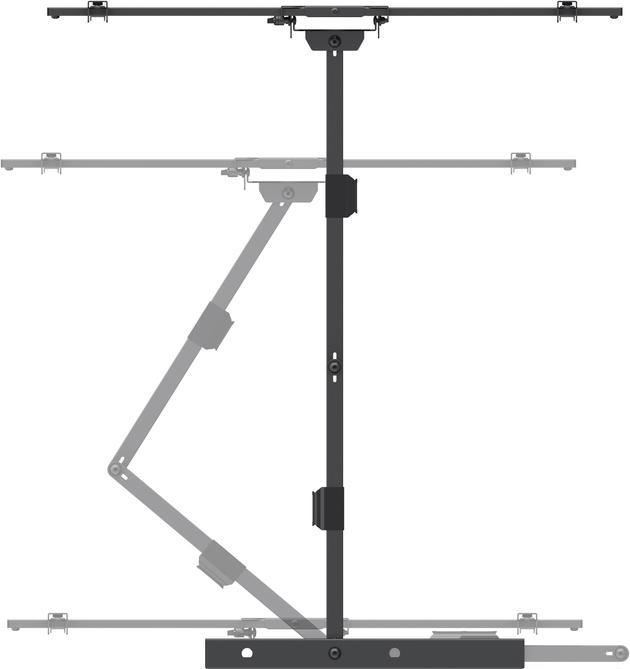 Image du produit Multibrackets 6539 (Mur, 75", 40 kg)