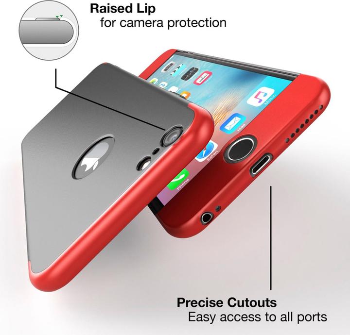 Produktbild Nalia 360 Grad Handyhülle (Apple iPhone 6 Plus, Apple iPhone 6s Plus)
