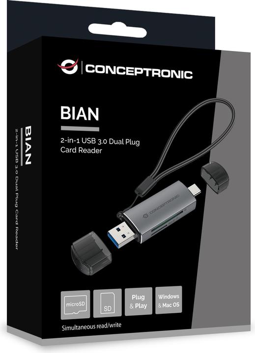 Produktbild Conceptronic BIAN05G (USB 3.0, USB-C)