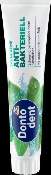 dm Dontodent Dentifrice antibactérien (125 ml)