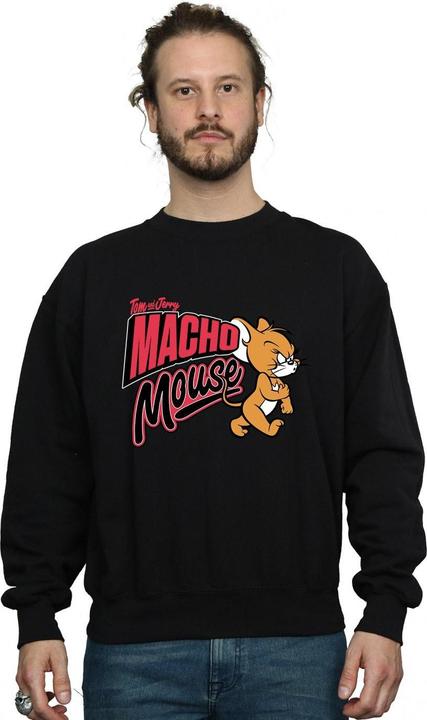 Actual product image Tom & Jerry Mens Macho Mouse Sweatshirt (M)