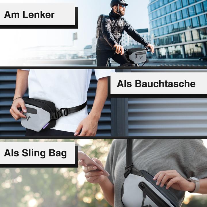 Immagine prodotto Valkental Borsa da città 3in1 (4.50 l, Borsa manubrio)