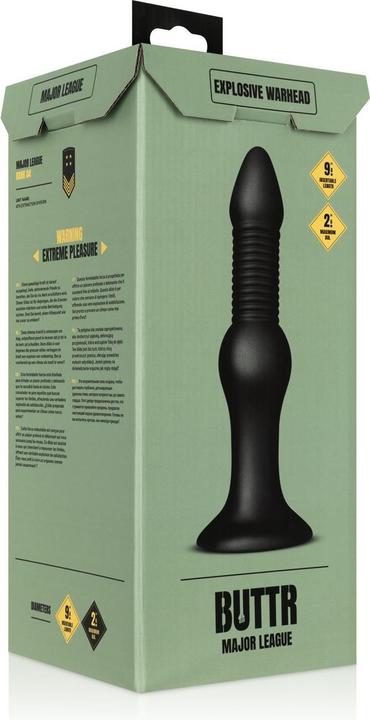 Actual product image Buttr Explosive Warhead Anal Dildo
