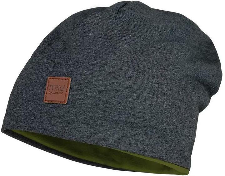 Image du produit Maximo Bonnet Bonnet réversible anthracite chiné/olive Gr. 53