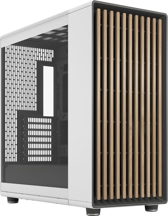 Produktbild Fractal Midi North XL RC Chalk White TG clear (mATX, Mini-ITX, ATX)