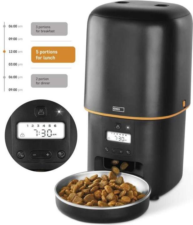 Image du produit Emos PET CARE FEEDER 4L PET-101 (4000 ml)