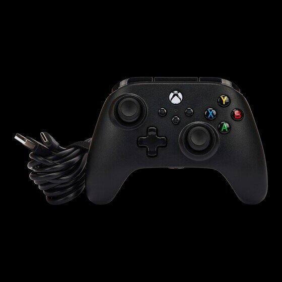 Actual product image PowerA Nano Improved Wired Controller by for Xbox Series X|S - Black (Xbox Series X, Xbox Series S, PC)