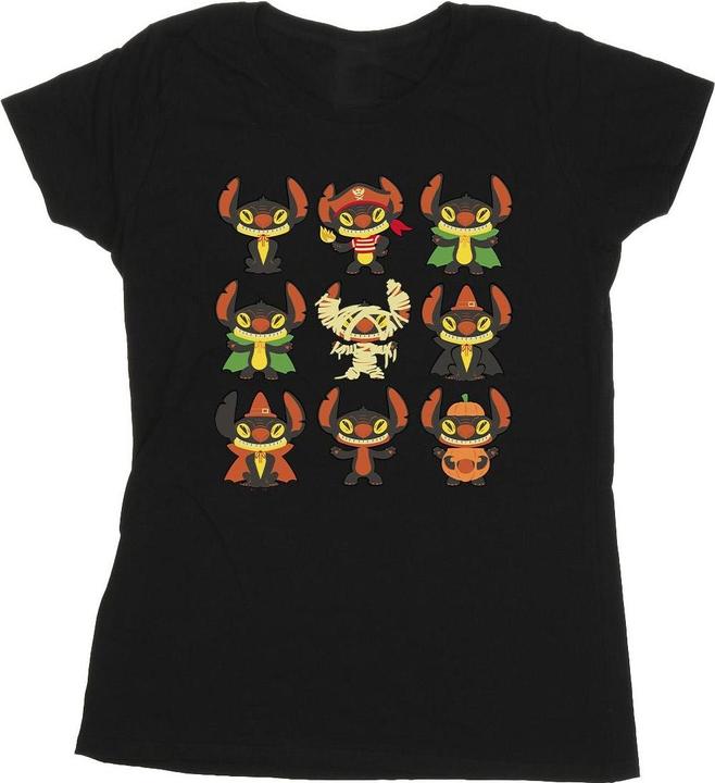 Actual product image Disney Womens/Ladies Lilo & Stitch Halloween Costumes Cotton T-Shirt (M)