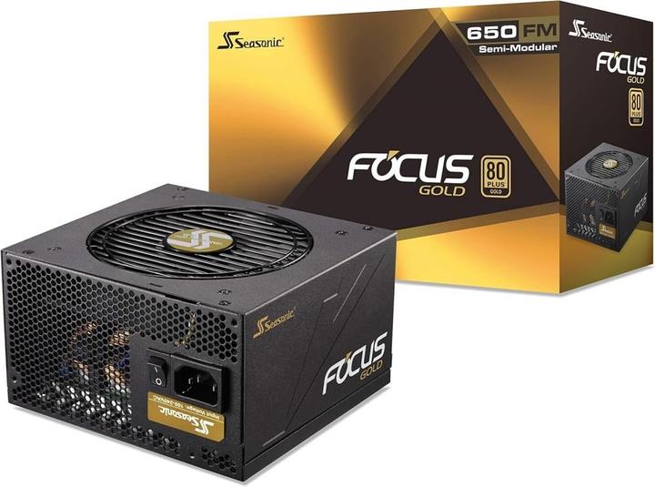 Produktbild Seasonic Netzteil G12-GM-650 Semi-Modular (650 W)