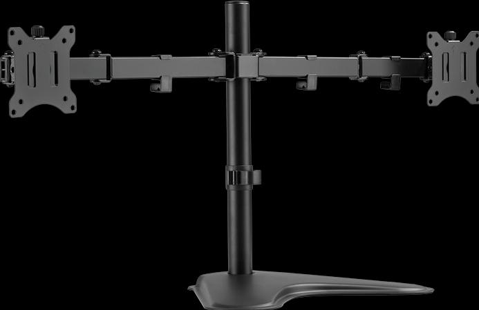 Actual product image LogiLink TIS 17"-32" 2TFT 3joints black Max. 8KG, stand (Table, 32")