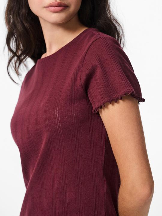 Actual product image Pieces Pcmarie Ss O-Neck Poin Top Jrs Noos Bc (M)