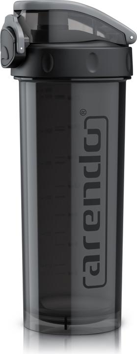Arendo Protein Shaker, Eiweissshaker 800 ml, verschliessbar, spülmaschinengeeignet, BPA-frei, für unterwegs (0.80 l)