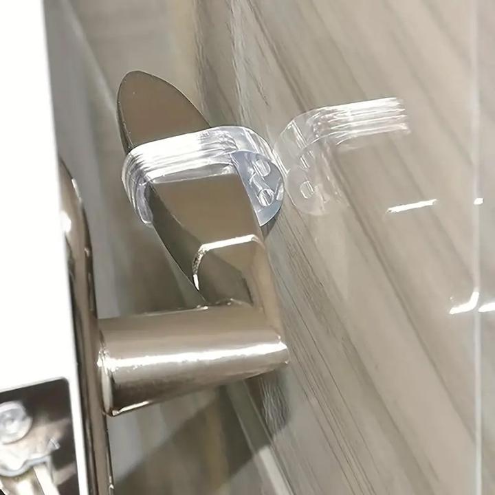 Image du produit ASMI 6 tampons de poignée de porte, tampons de porte murale, butoirs de poignée de porte (6 pièce(s))