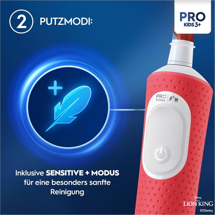 Image du produit Oral-B Pro Kids Le Roi Lion (Brosse à dents oscillo-rotative)