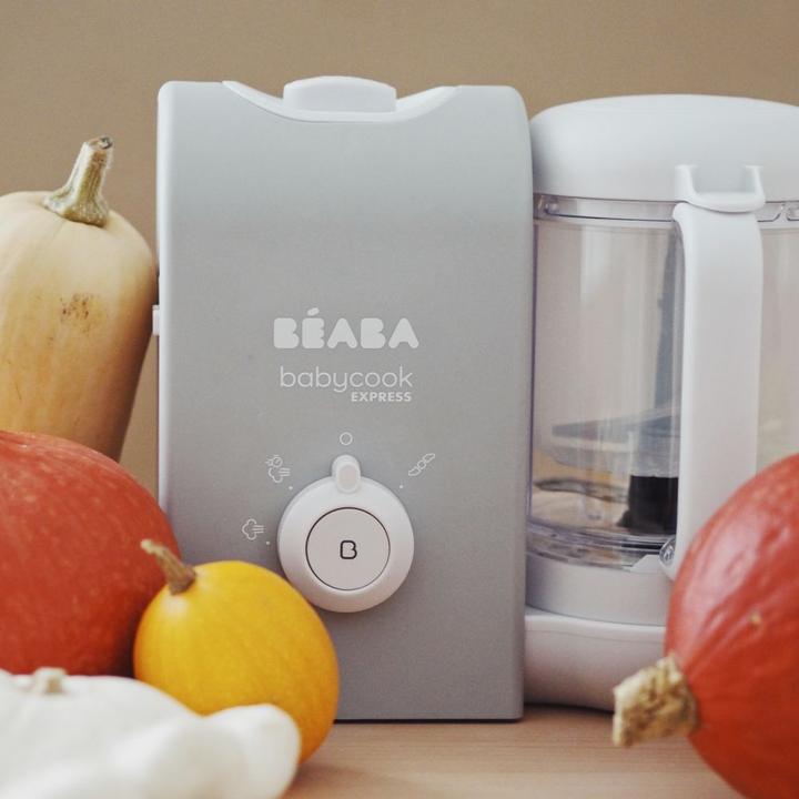 Image du produit Beaba Babycook Express, Préparateur d'aliments pour bébés 4 en 1, cuisson rapide : moins de 15 min, mixage