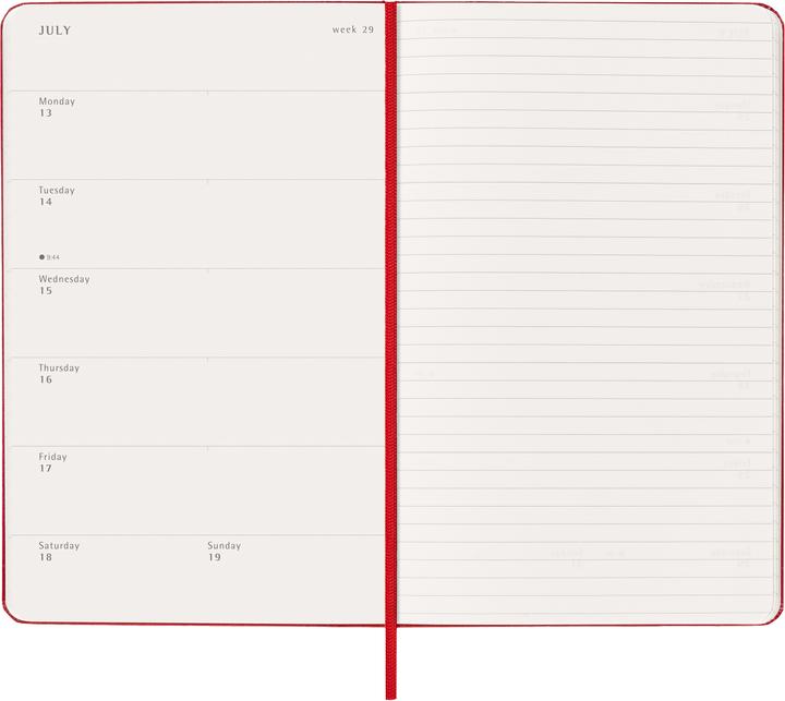 Immagine prodotto Moleskine Agenda business Weekly (13 x 21 cm)