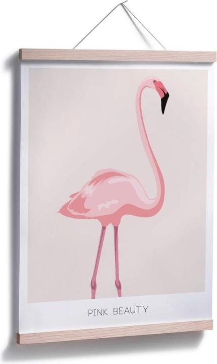 Actual product image Trenddeko Pink Beauty - Flamingo (80 x 100 cm)