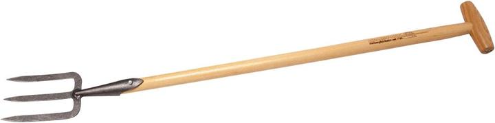 Actual product image Krumpholz Hand fork with ash T-handle