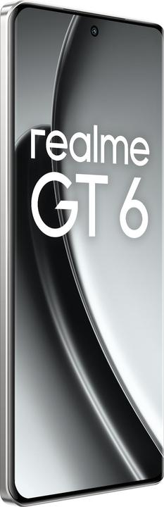 Actual product image realme GT6 (256 GB, Fluid Silver, 6.78", Dual SIM, 50 Mpx, 5G)