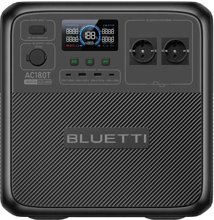 Immagine prodotto Bluetti AC180T (1433 Wh, 26.50 kg)