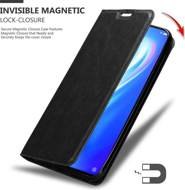 Image du produit Cadorabo Book Couverture magnétique invisible (Vivo S1)