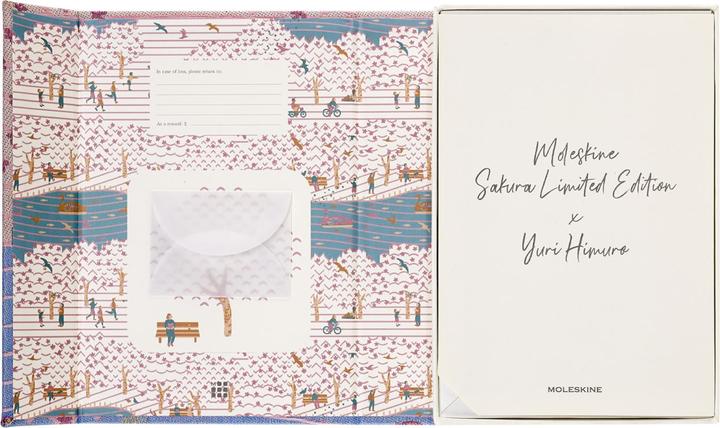 Image du produit Moleskine Sakura (A5, À rayures, Couverture rigide)