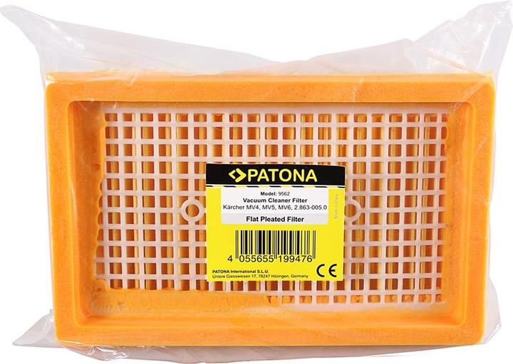 Image du produit Europart Filter wie KÄRCHER 2.863-005.0 Flachfaltenfilter Lamellenfilter für Staubsauger