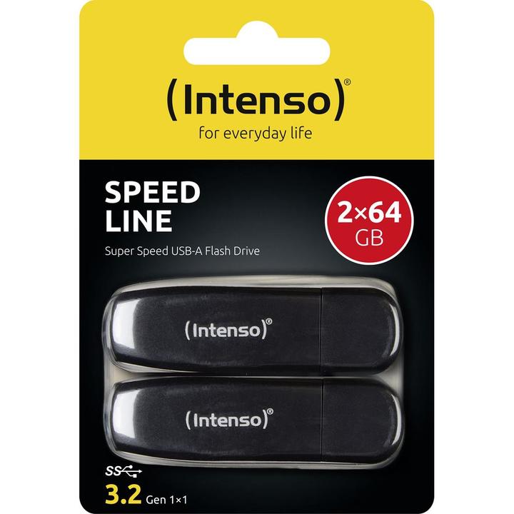 Produktbild Intenso Speed line 2 x 64GB (64 GB, USB-A)