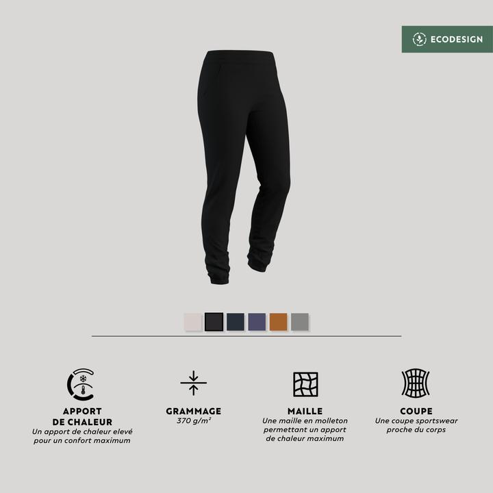 Actual product image Domyos Jogging trousers ladies slim - 500 black (3XL)