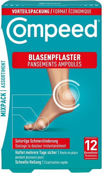 Image du produit Compeed Pansement pour ampoules Mixpack 12 pièces (12 x)