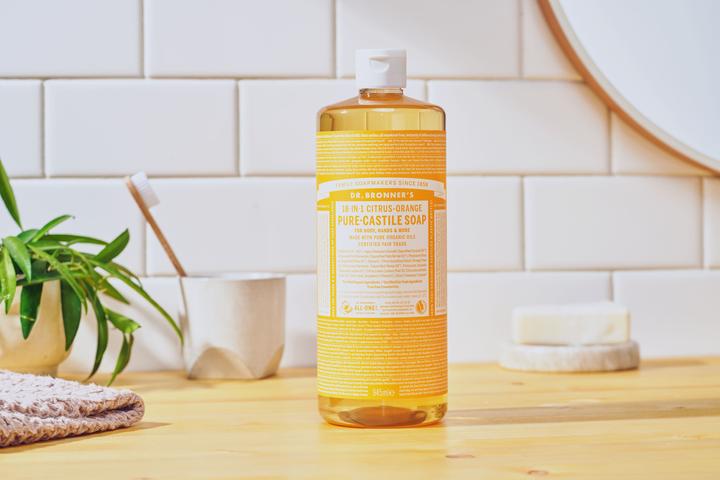 Produktbild Dr. Bronner's 18-in-1 Zitrus-Orange (Flüssigseife, 945 ml)
