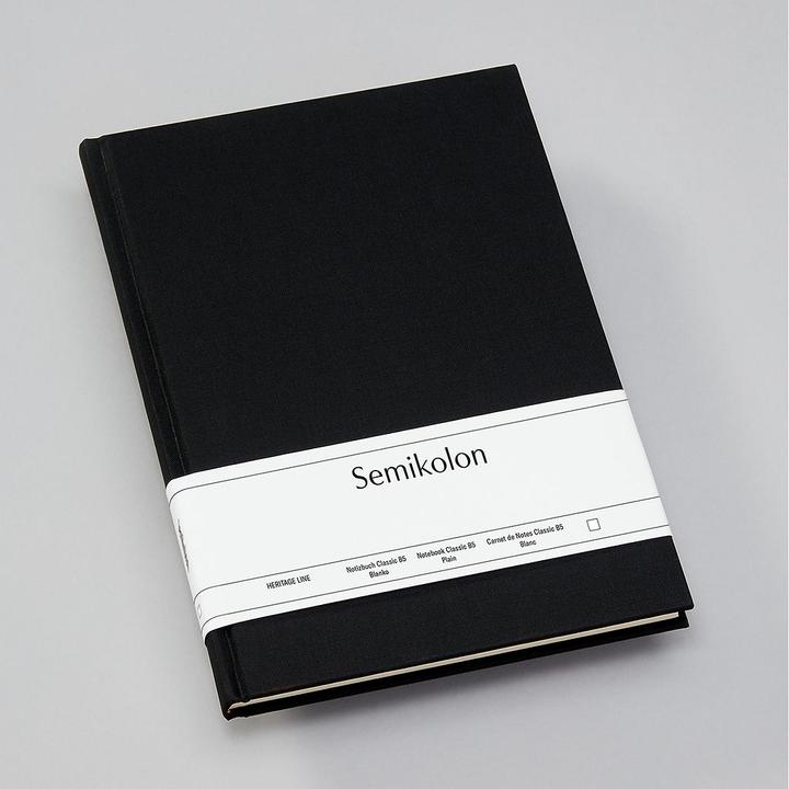 Produktbild Semikolon Classic (B5, Blanko, Harter Einband)