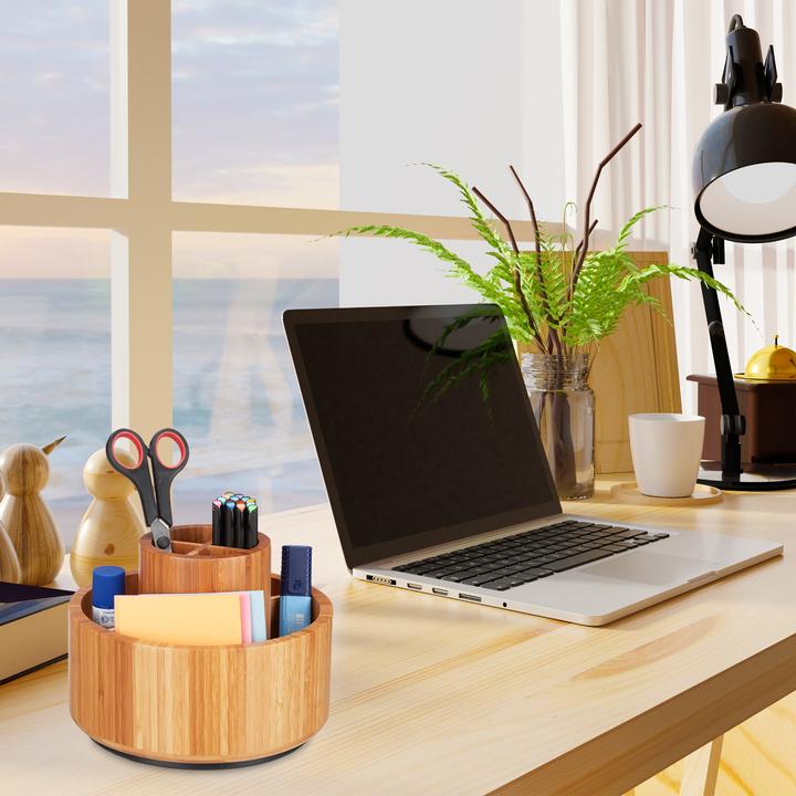 Actual product image Relaxdays Swivel Makeup Organiser