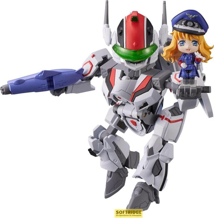 Bandai Macross Frontier TINY SESSION VF-25F MESSIAH VALKYRIE (ALTO USE) with SHERYL 10 cm