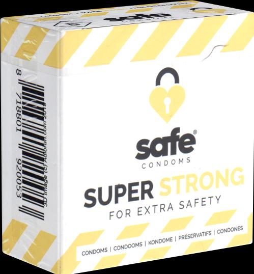 Produktbild Safe Strong Kondome: Extra Stärke und Komfort für anspruchsvolle Momente (5 Stk.)