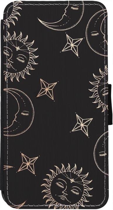 Actual product image PhoneLook Cover Wallet black Suns and Moons (Apple iPhone 12 Pro Max)
