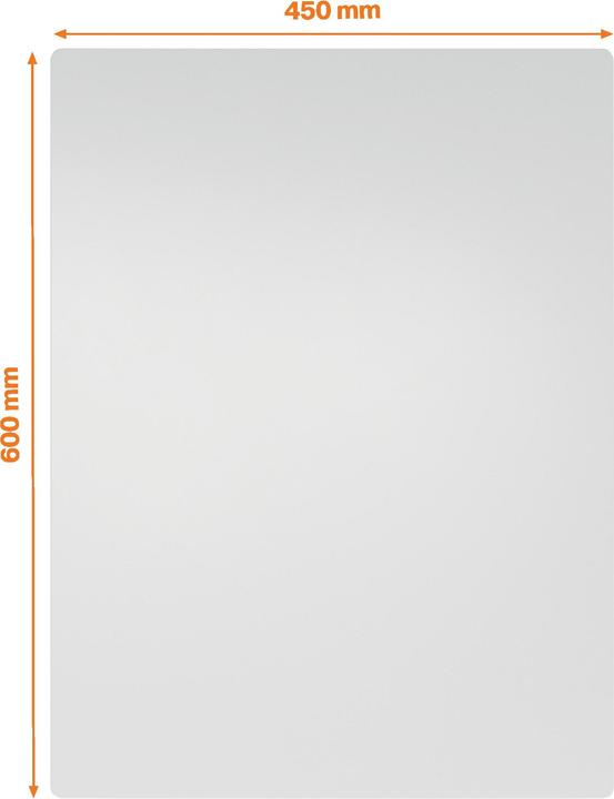 Actual product image Nobo Frameless whiteboard (600 x 450 mm)