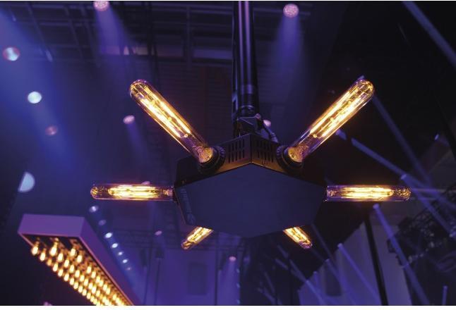 Image du produit Showtec Edison Star E6 DMX LED dimmer with 6 x E27 Socket (variateur LED DMX avec 6 prises E27) (LED)