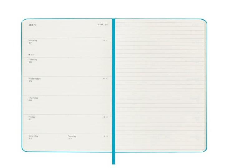 Actual product image Moleskine Weekly note calendar (13 x 21 cm, English)