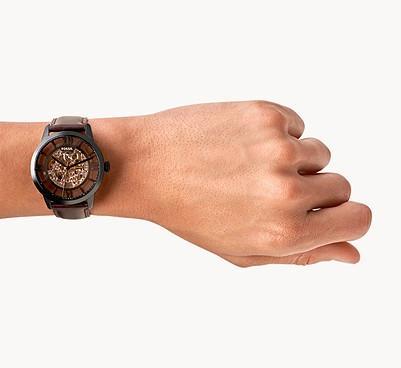 Actual product image Fossil Townsman (Analogue wristwatch, Chronograph, Skeleton watch, 44 mm)