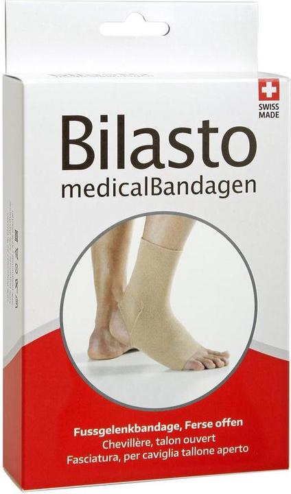 Actual product image Bilasto Uno Ankle brace L heel open beige (L)