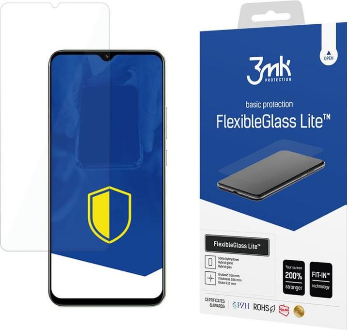 Actual product image 3MK FlexibleGlass Lite Display Film (1 Piece, Realme C30)