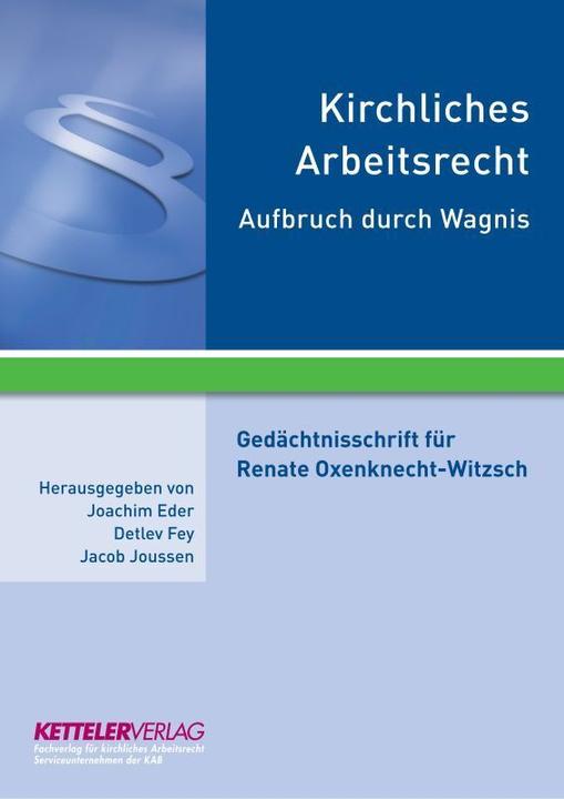 Produktbild Gedächtnisschrift für Renate Oxenknecht (Deutsch, Detlev/Joussen, Fey, 2023)