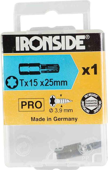 Ironside Torx bit T15 x 25 mm (T15 x 25 mm)